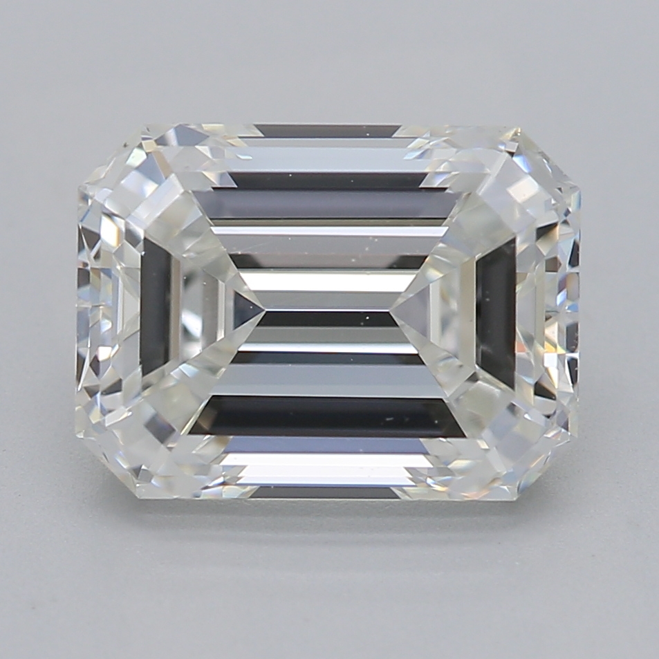 Emerald cut diamond 2.01 G VS2