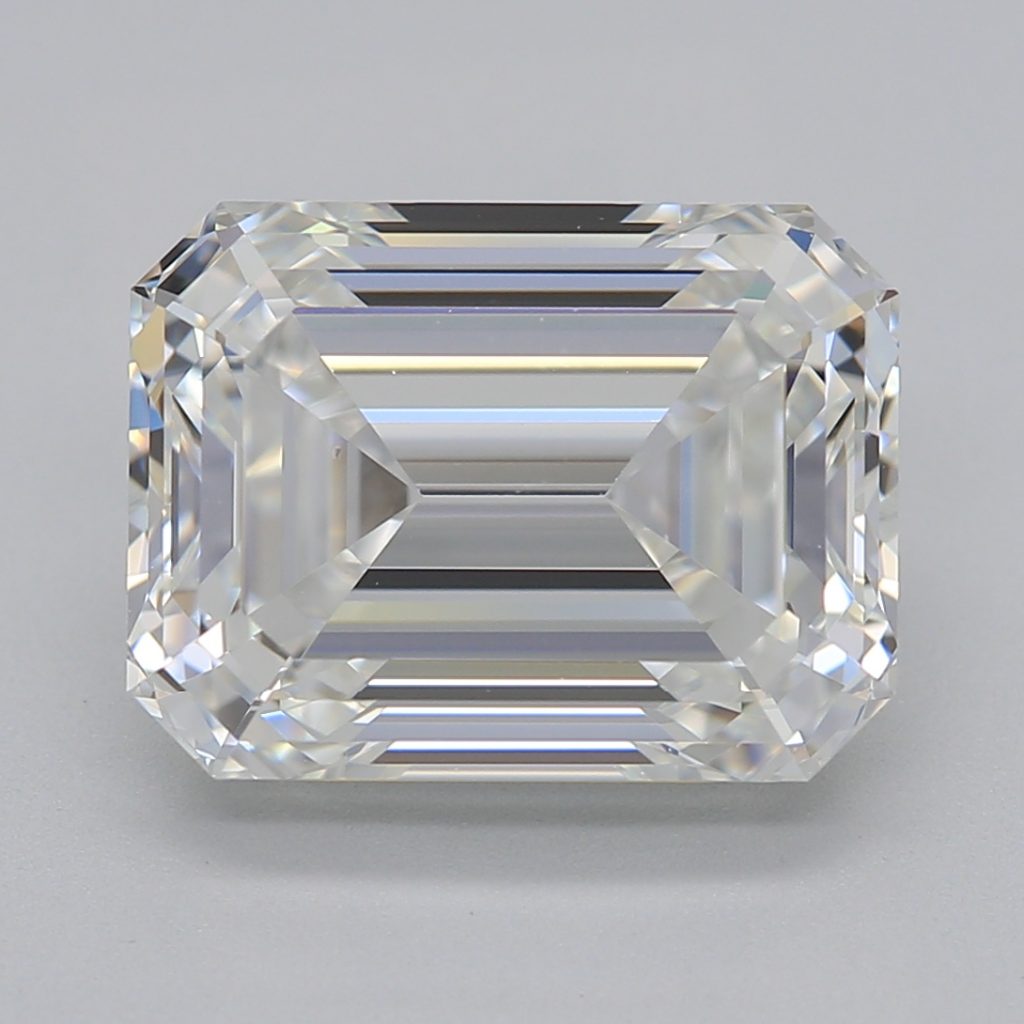 Emerald cut diamond 3.04 G VS1