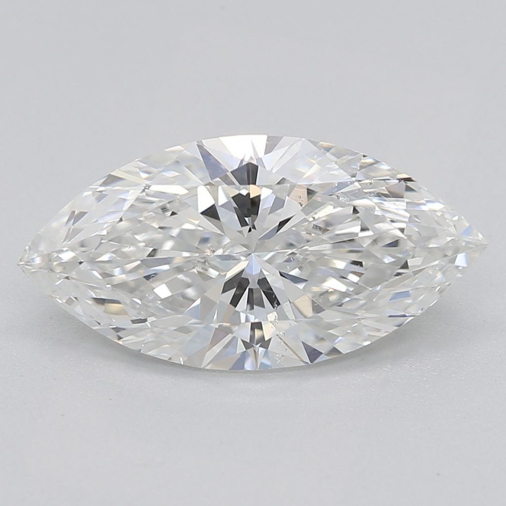 Marquise cut diamond 1.70 F SI1