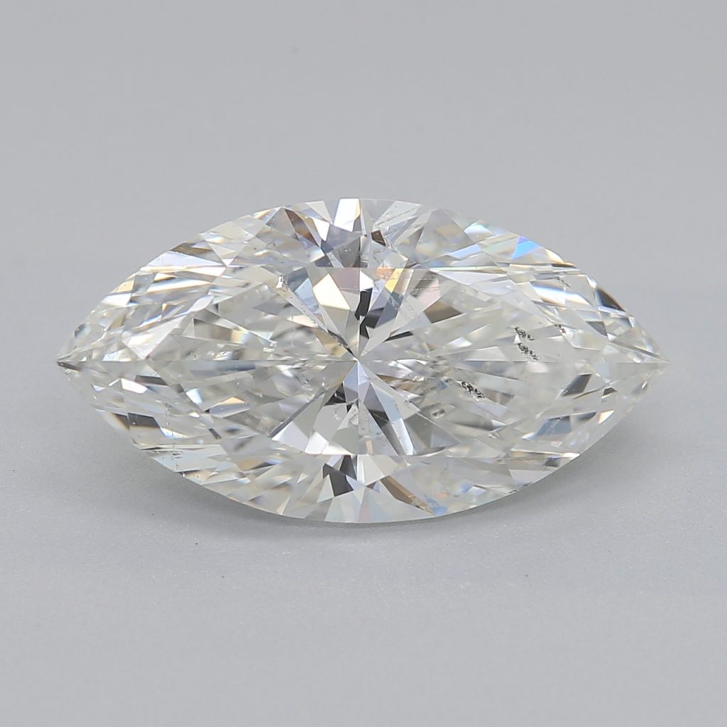 Marquise cut diamond 3.02 G SI2