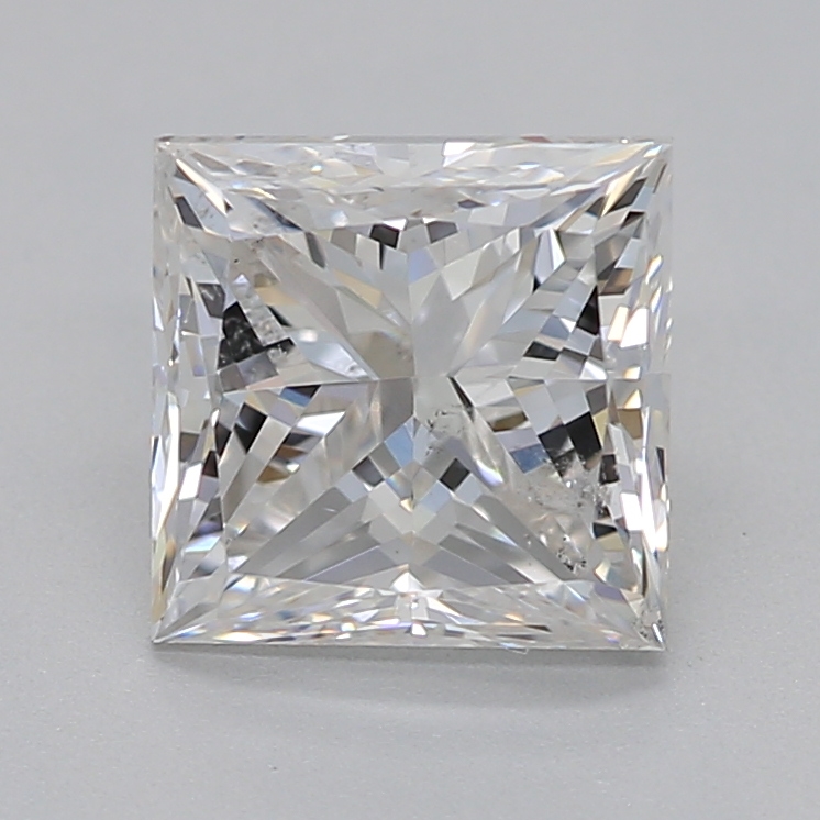 Princess cut diamond 1.01 carat G SI2