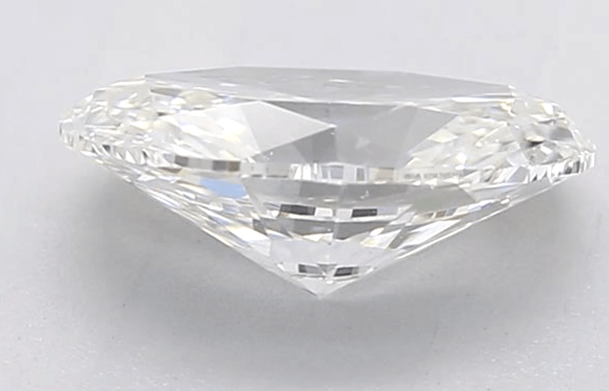 OVAL DIAMOND PROFILE VIEW 