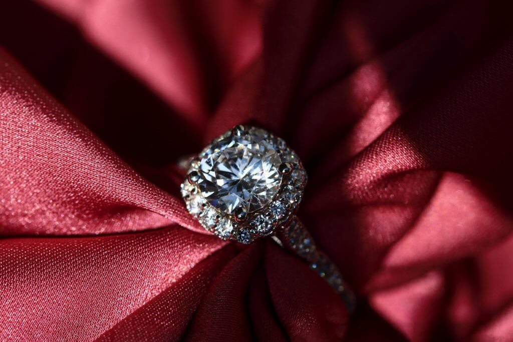 round cut halo pave engagement ring - Which Diamond Cut Sparkles the Most