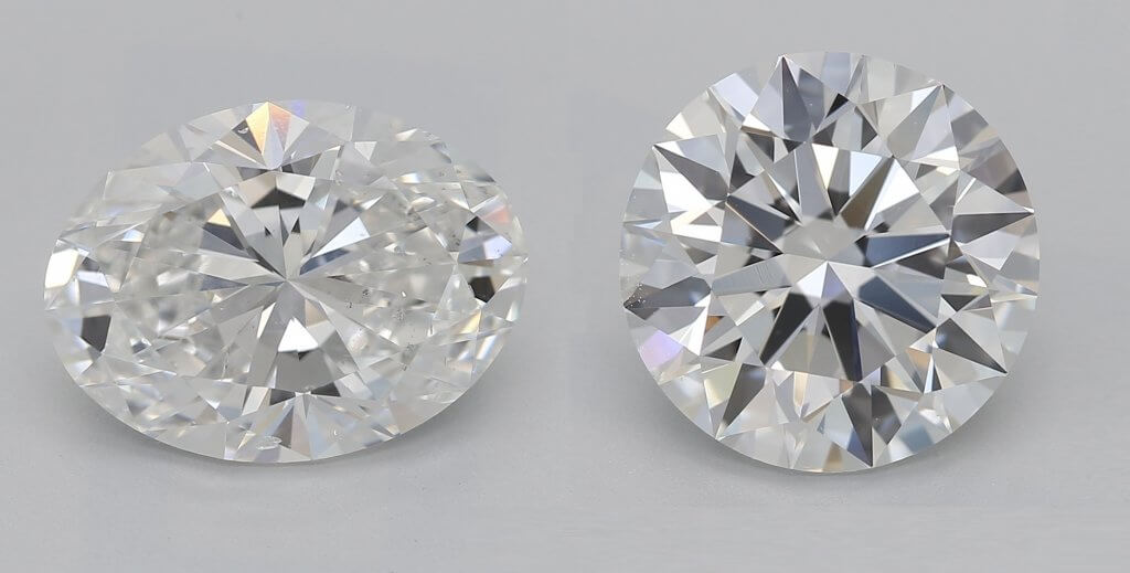 oval vs round diamonds still
