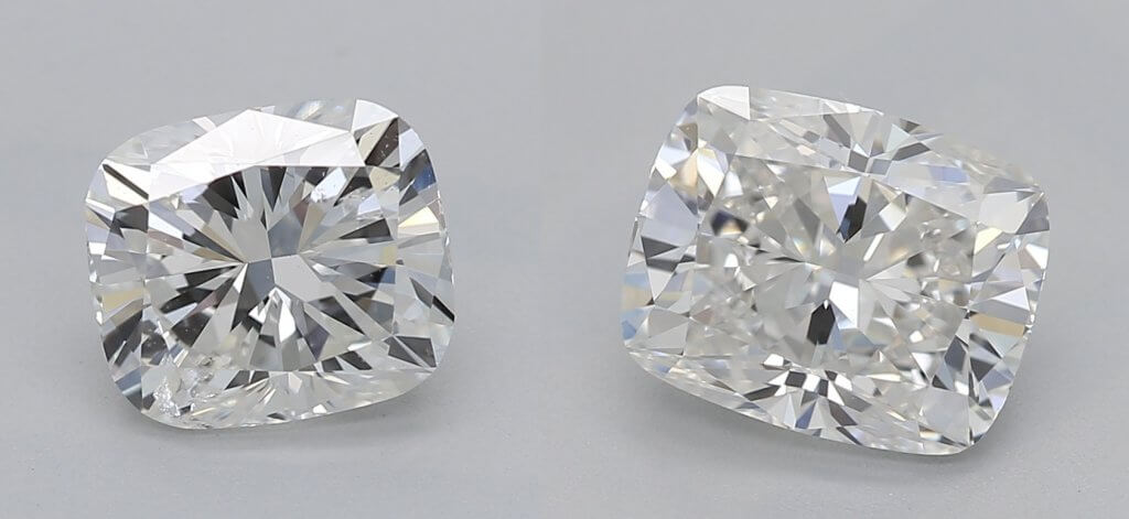 SI1 vs SI2 clarity diamonds still