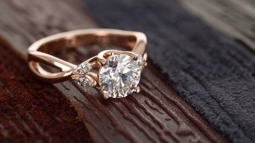 1STDIBS ENGAGEMENT RING ROUND DIAMOND